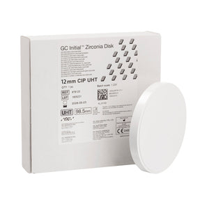 GC Initial Zirconia Ultra High Translucent Disk (UHT), 98 mm Diameter