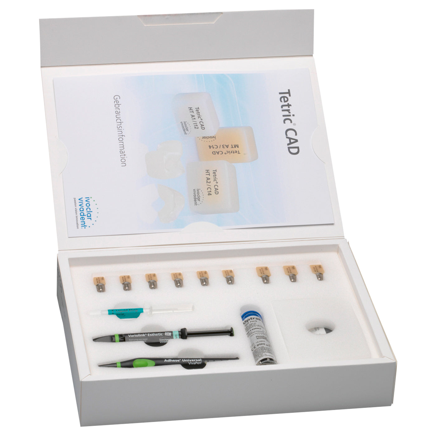 Tetric® CAD for CEREC/inLab Block Starter Kit