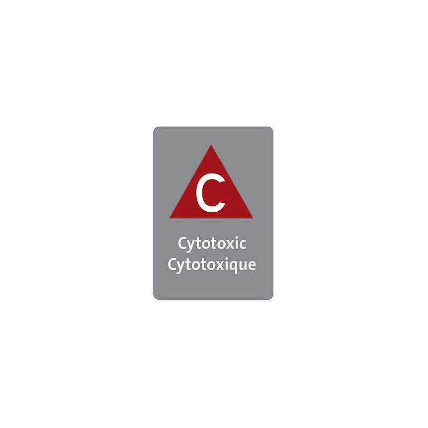 Cytotoxic Identification Label, W2-1/4
