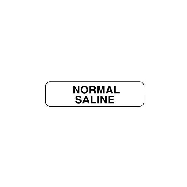 Anesthesia Label, W1-1/4