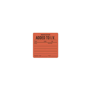 Medical Label, W2-1/2