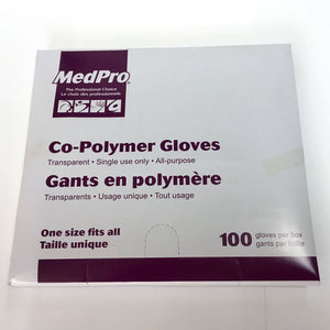 Superthin Co-Polymer Glove, Powder Free