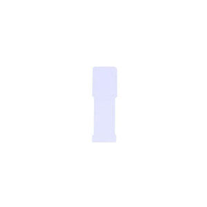Stat-Flag Side-opening Divider Page, Blank Tab, Poly