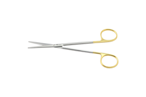 HiTeck Metzenbaum Fine (Delicate) Scissor, Straight, Blunt, Tungsten Carbide, 14.5CM