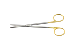 Metzenbaum Scissor, Curved, Blunt, Tungsten Carbide, 14.5CM