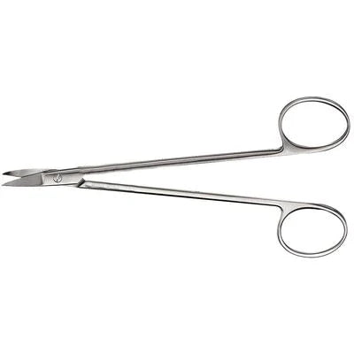 Quinby Gum Scissor, Curved, Beveled Short Blades, 12CM
