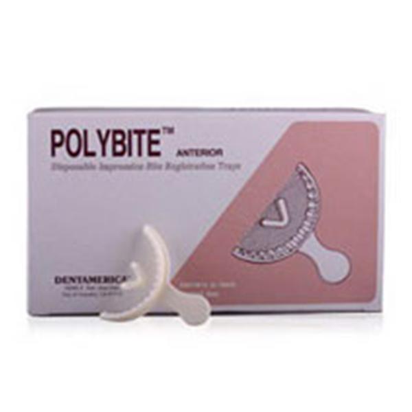 Polybite Disposable Bite Triple Trays