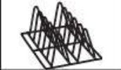 Upper Rack Kit, 5 Cassettes, K