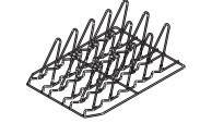 Lower Rack Kit, 5 Cassettes, K