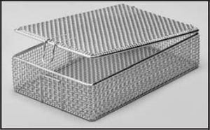 Kit Basket with Hinged Lid, K