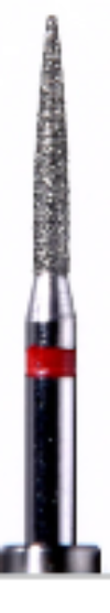 Diamond Bur, Flame  10/pk