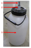 Waste Bottle Complete 7000