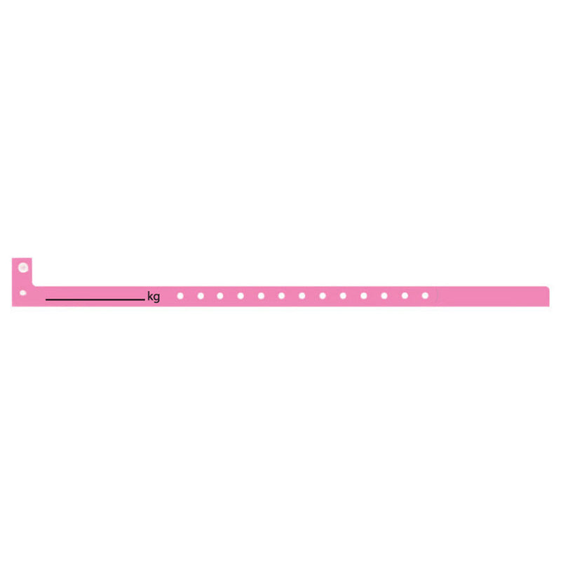 Identification Wristband, Plastic, Printed KG