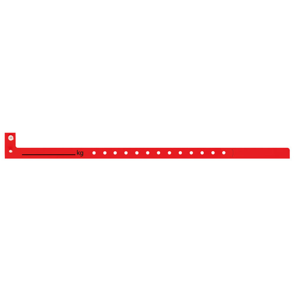 Identification Wristband, Plastic, Printed KG