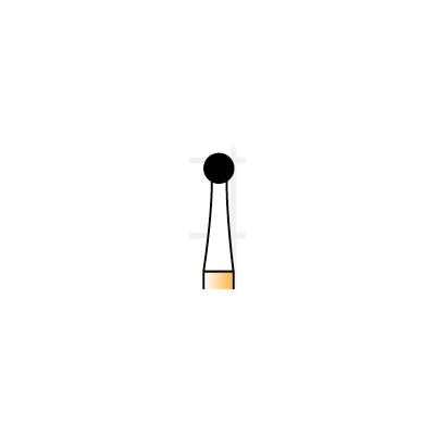 Alpen® Carbide Trimming and Finishing Burs – FG, Round 30 Flutes, Round End, 5/Pkg