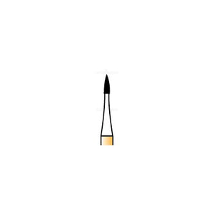 Alpen® Carbide Trimming and Finishing Burs – FG, Composite Trimming 12 Flutes, Point End, 5/Pkg