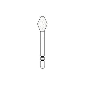Two Striper® Diamond Burs – FG, Coarse, Green, Barrel, 5/Pkg