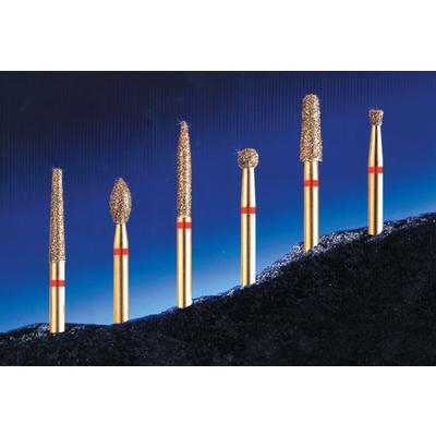 Alpen® Multi Use Diamond Burs – FG, Groove Cutter, Coarse, Blue, 5/Pkg