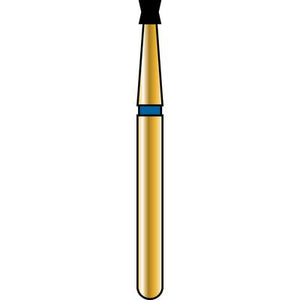 Alpen® Multi Use Diamond Burs – FG, Hourglass, Coarse, Blue, Double Cone Amalgam Remover, # 813, 5/Pkg