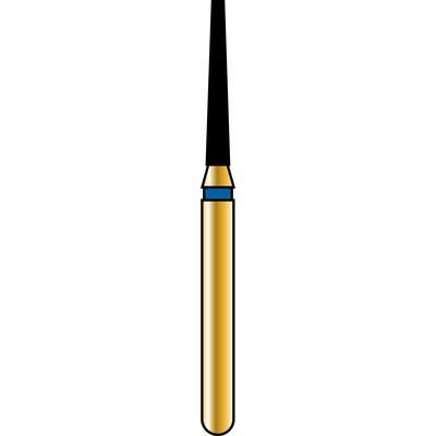 Alpen® Multi Use Diamond Burs – FG, Coarse, Blue, Cone, Tapered Flat End, 5/Pkg