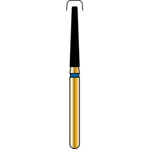 Alpen® Multi Use Diamond Burs – FG, Fine, Red, Cone, Tapered Round End, 5/Pkg