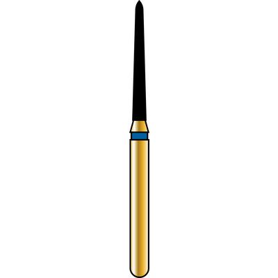 Alpen® Multi Use Diamond Burs – FG, Fine, Red, Cone, Currettage/Tapered Pointed End, 5/Pkg