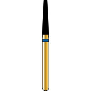 Alpen® Multi Use Diamond Burs – FG, Coarse, Blue, Cone, Tapered Flat End, 5/Pkg