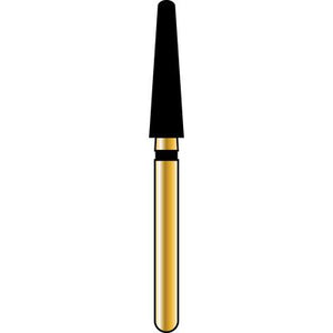 Alpen® Multi Use Diamond Burs – FG, Fine, Red, Cone, Long Tapered Round End, 5/Pkg