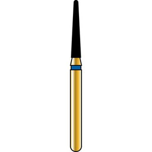 Alpen® Multi Use Diamond Burs – FG, Coarse, Blue, Cone, Tapered Round End, 5/Pkg