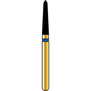 Alpen® Multi Use Diamond Burs – FG, Fine, Red, Cone, Currettage/Tapered Pointed End, 5/Pkg