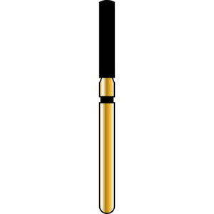 Alpen® Multi Use Diamond Burs – FG, Super Coarse, Black, Cylinder, 5/Pkg