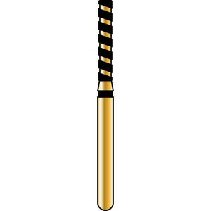 Alpen® TurboCut™ Diamond Burs – FG, Super Coarse, Black, 5/Pkg