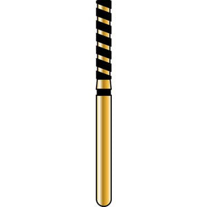 Alpen® TurboCut™ Diamond Burs – FG, Super Coarse, Black, 5/Pkg