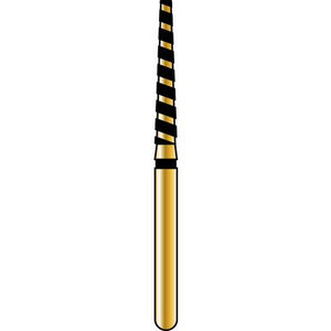 Alpen® TurboCut™ Diamond Burs – FG, Super Coarse, Black, 5/Pkg