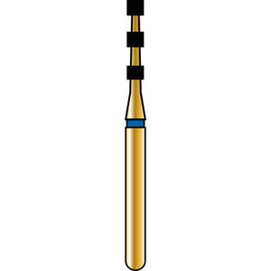 Alpen® Multi Use Diamond Burs – FG, Groove Cutter, Coarse, Blue, 5/Pkg