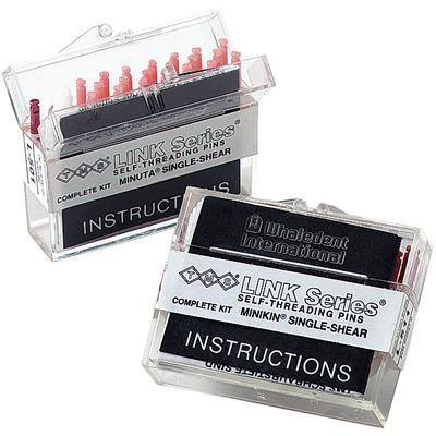 TMS® Link Series® Self-Threading Pins – Minuta Single Shear Kits, Gold-Plated Stainless Steel