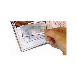 Magnifier Hand-Held, Wallet Size, 2x Magnification