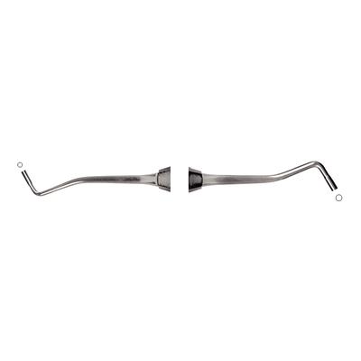 Condenser/Plugger – # 1/4, Serrated, Standard Handle, Double End