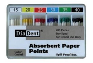 Paper Points Package mm Marked 200/Bx