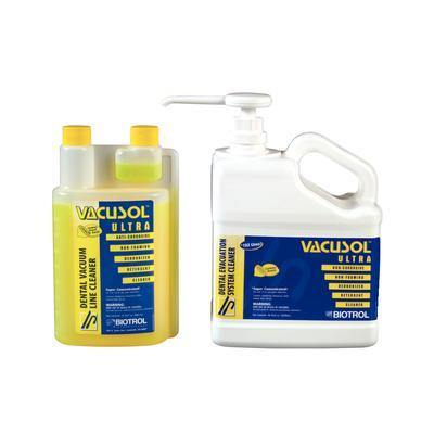 Vacusol Ultra™ Dental Vacuum Line Cleaner Refill Bottle, 32 oz Bottle