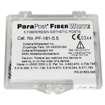 ParaPost® Fiber White Esthetic Posts System Refills, 5/Pkg