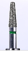 Diamond Bur, Round End Taper 10/pk