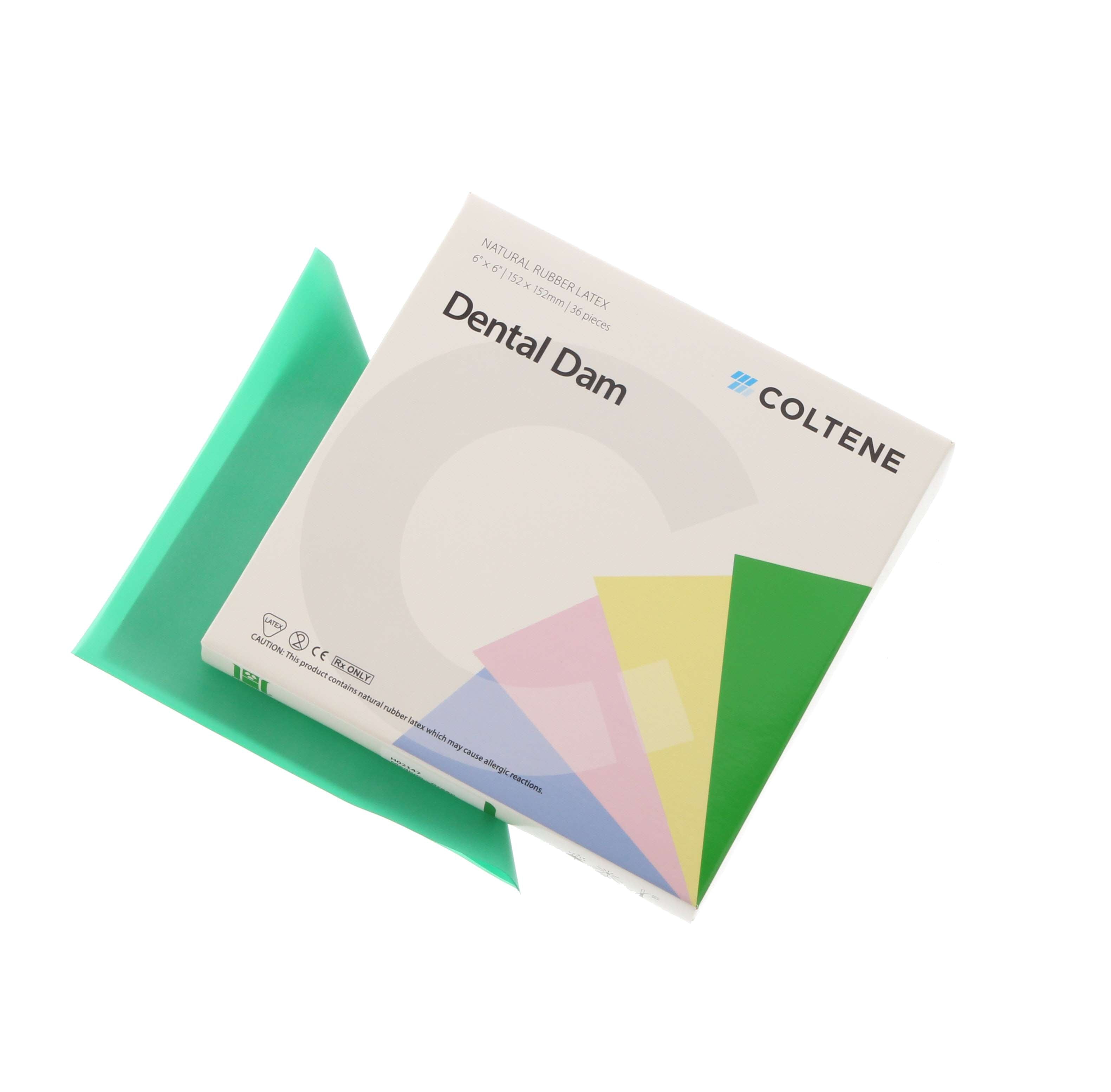 Hygenic® Latex Dental Dam – Adults, Ready Cut, 6