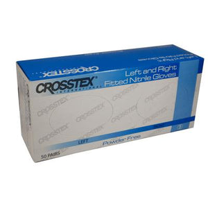 Hand-Specific Fitted Nitrile Exam Gloves