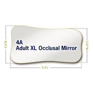 Riofoto Rhodium Intraoral Photographic Mirrors, Adult