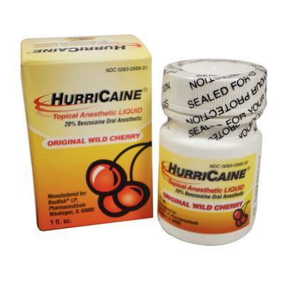 Hurricaine® Topical Anesthetic – 1 oz Liquid