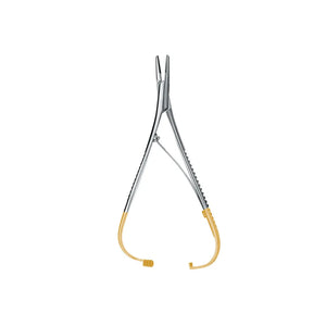 Mathiu Kocher Needle Holder, 14CM, Tungsten Carbide (Inner Clamp) (1-0,2-0,3-0,4-0)