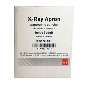 Lead X-Ray Apron – Adult Panoramic Poncho with Velcro Fastener