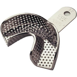 COE Impression Trays – Nickel Individual Trays, Partial Perforated