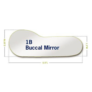 Riofoto Rhodium Intraoral Photographic Mirrors, Adult